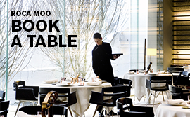 Book a table | Michelin Star Hotel | Hotel Omm | Roca Moo
