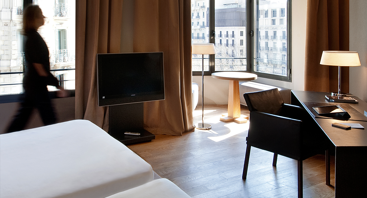 Superior Twin (2) | Hotel de Diseño en Barcelona | Hotel Omm | Habitación Superior