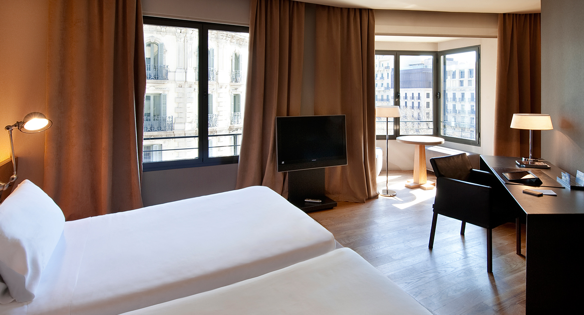 Superior Twin | Hotel de Diseño en Barcelona | Hotel Omm | Habitación Superior