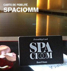 Carte de fidelité Spaciomm | Hôtel Spa Barcelone | Hotel Omm | Services