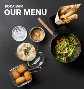 Our menu | Michelin Star Hotel | Hotel Omm | Roca Bar