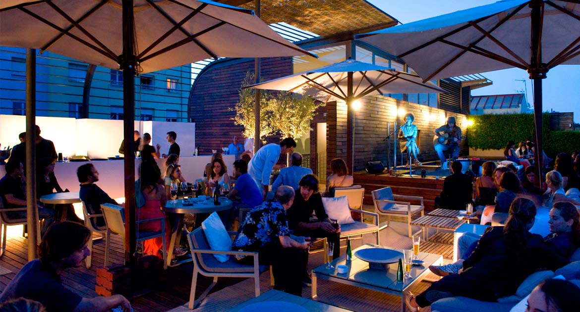 terraza_4 | Hotel Spa en Barcelona | Hotel Omm | Piscina y terraza