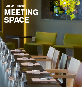 Salas Omm | Hotel en el Centro de Barcelona | Hotel Omm | Eventos