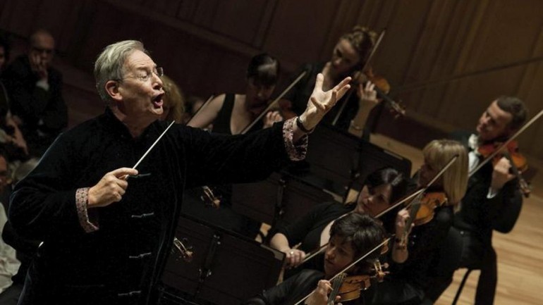 Sir John Eliot Gardiner in the Auditori de Barcelona | Barcelona Five Star Hotel | Hotel Omm | Whatsup