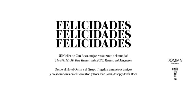El Celler de Can Roca, ¡mejor restaurante del mundo! | Hotel de Cinco Estrellas en Barcelona | Hotel Omm | Whatsup