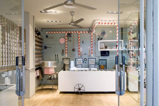 ROCAMBOLESC GELATERIA de Sandra Tarruella Interioristas, BEST BAR IN EUROPE 2013 | Hotel de Cinco Estrellas en Barcelona | Hotel Omm | Whatsup