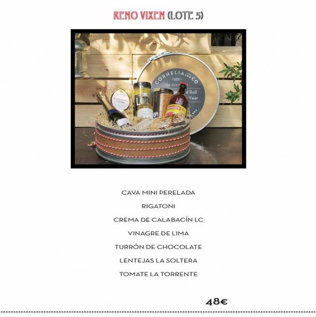 lote-5 | Cestas navideñas de Cornelia & Co