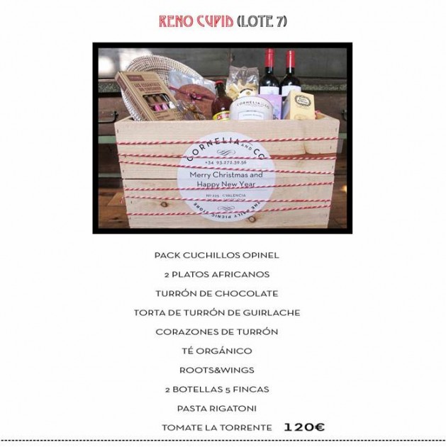 lote-7 | Cestas navideñas de Cornelia & Co