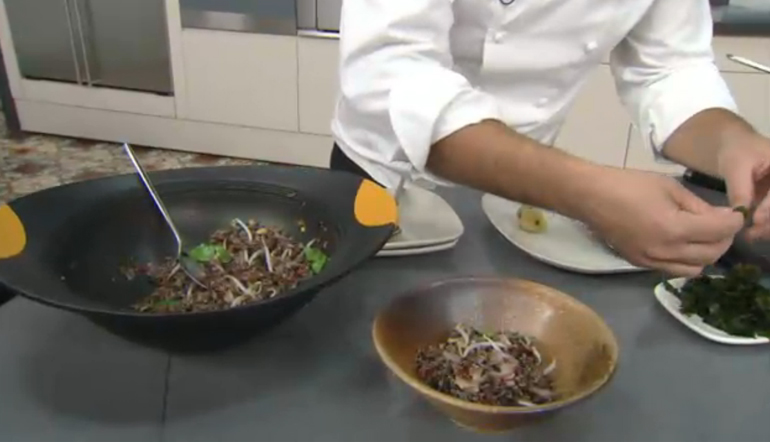 Arroz salvaje, verduras y sopa de miso (3) | Arroz salvaje, verduras y sopa de miso